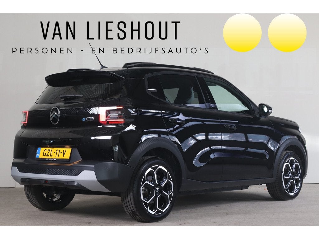 Citroën ë-C3 Max 113pk 44 kWh - NL- Auto! Camera I Apple I, Auto's, Gebruikt, 322 km, Leder en Stof, 21 min