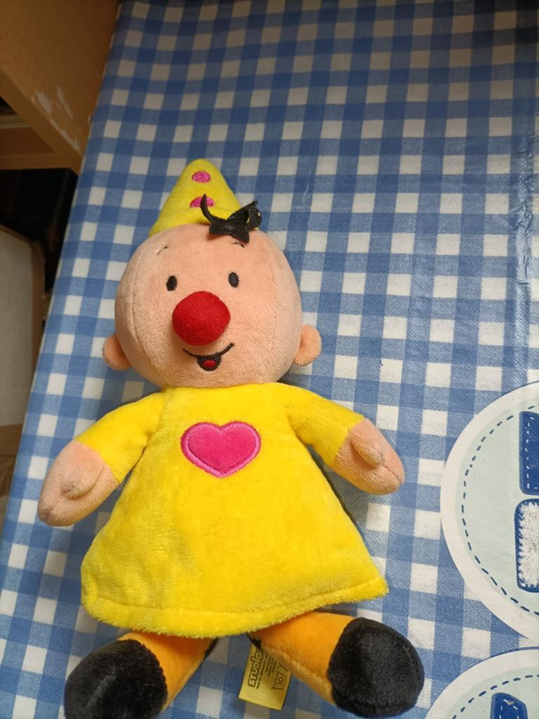 Bumba knuffeltje 23 cm groot, Kinderen en Baby's, Speelgoed | Knuffels en Pluche, Ophalen of Verzenden, Zo goed als nieuw, Overige typen