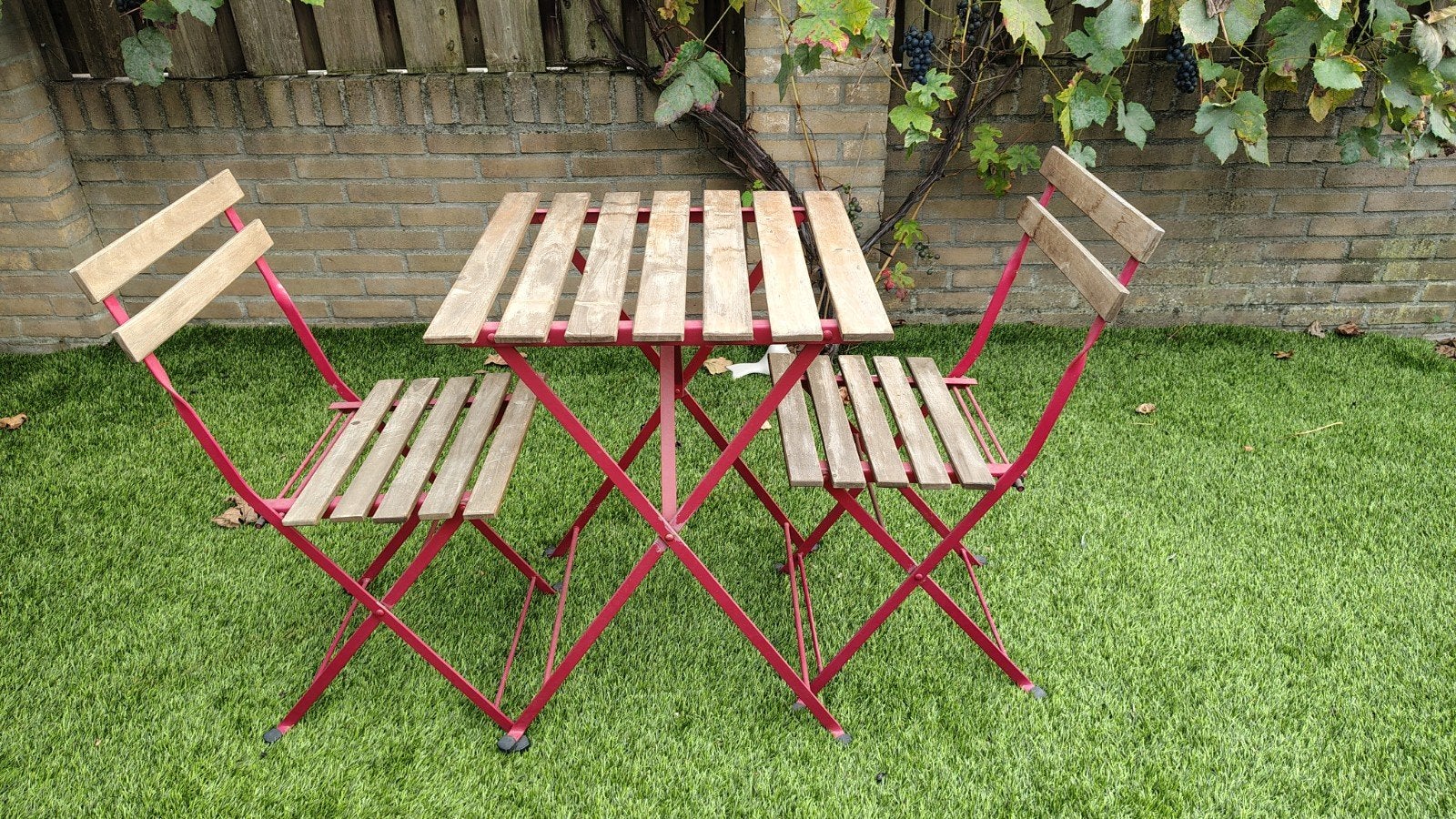 IKEA set of table and chairs for the balcony/garden