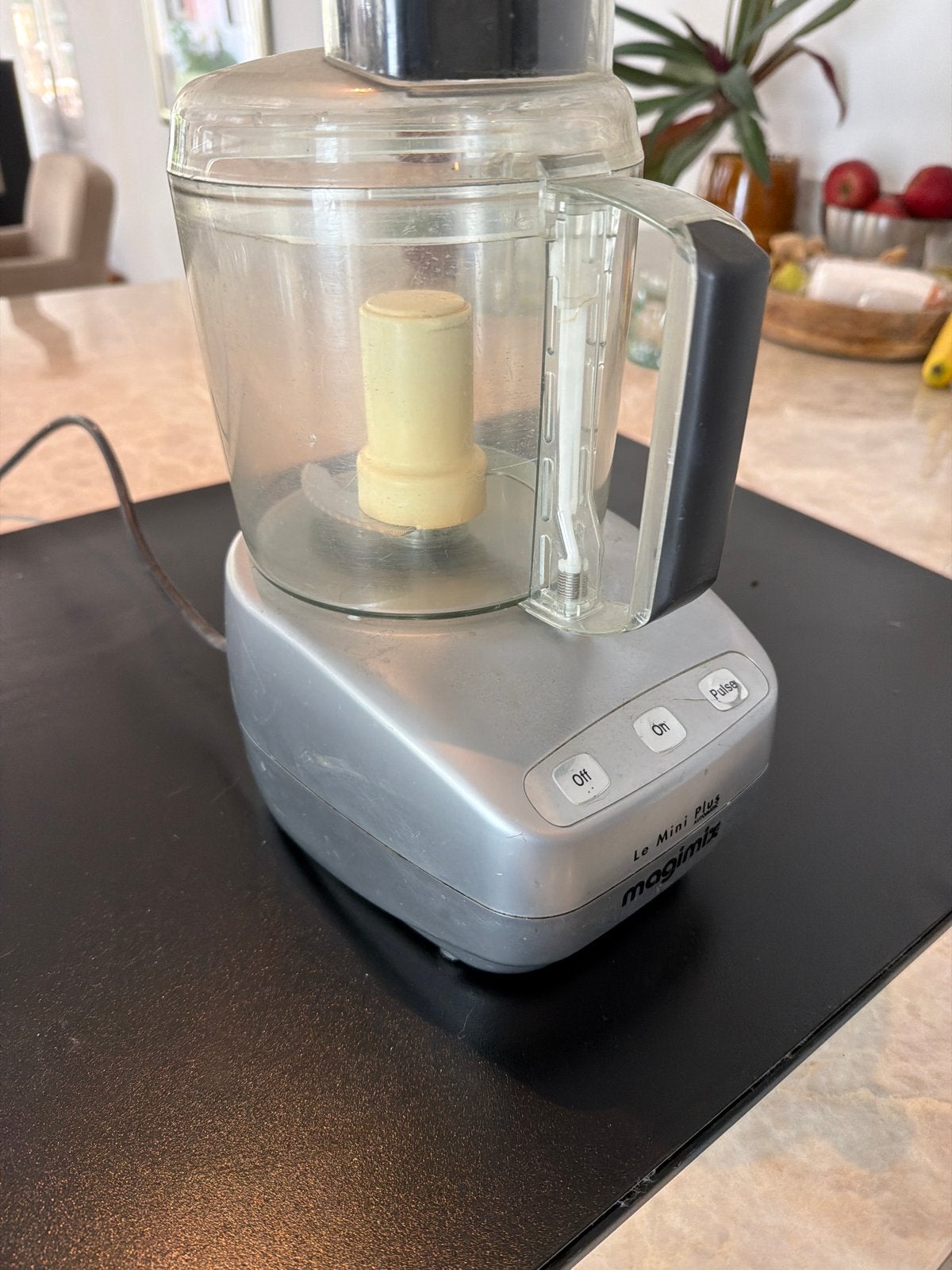Magimix Le Mini Plus foodprocessor, Minder dan 1 liter, Ophalen of Verzenden, Gebruikt, 2 snelheden