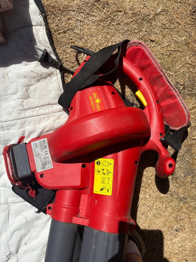 Bladblazer/zuiger, Ophalen, Gebruikt, Met zuigfunctie, Handgedragen