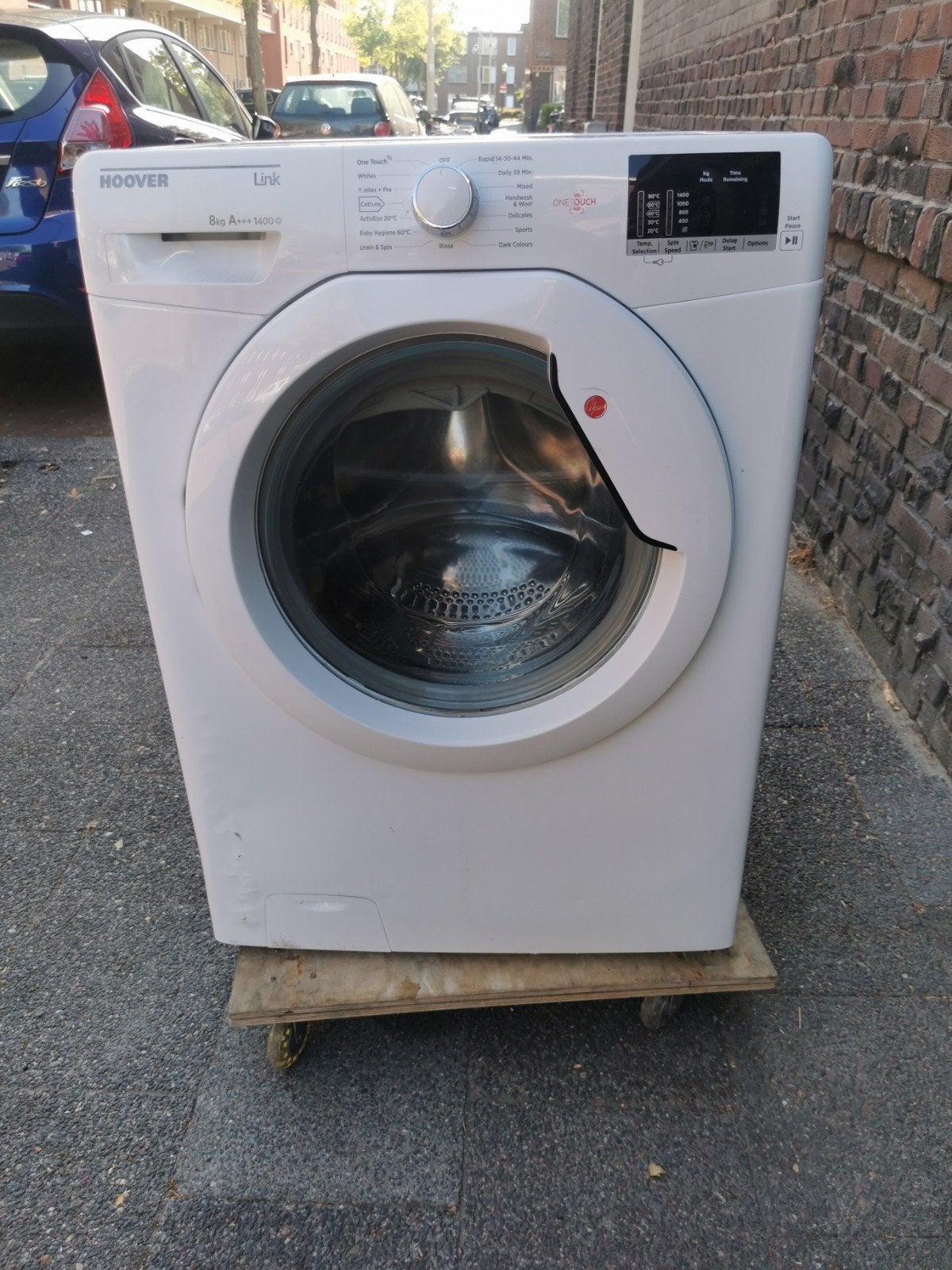 wasmachine met een capaciteit van 8 kg. machine is in, Minder dan 85 cm, Ophalen of Verzenden, Zo goed als nieuw, 1200 tot 1600 toeren