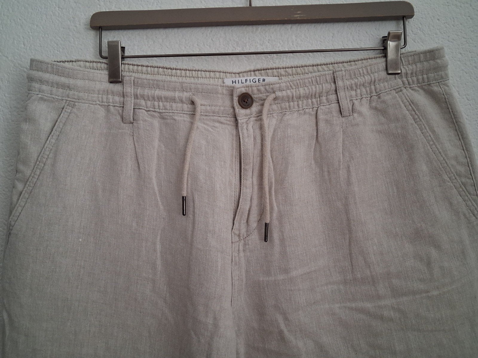 Tommy Hilfiger  Heren linnen broek W40 L34, Ophalen of Verzenden