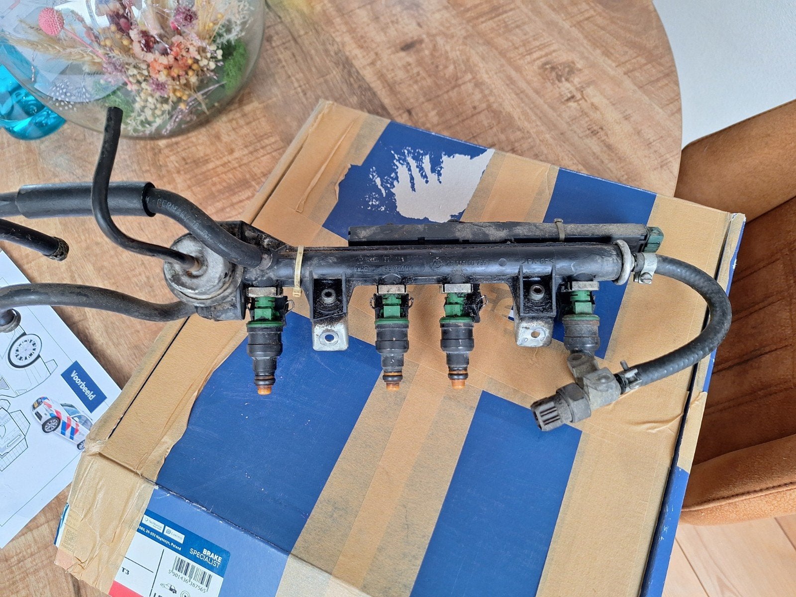 Vw Corrado Golf mk2 Passat G60 PG injectoren/rails/bekabelin, Ophalen of Verzenden, Gebruikt, Volkswagen