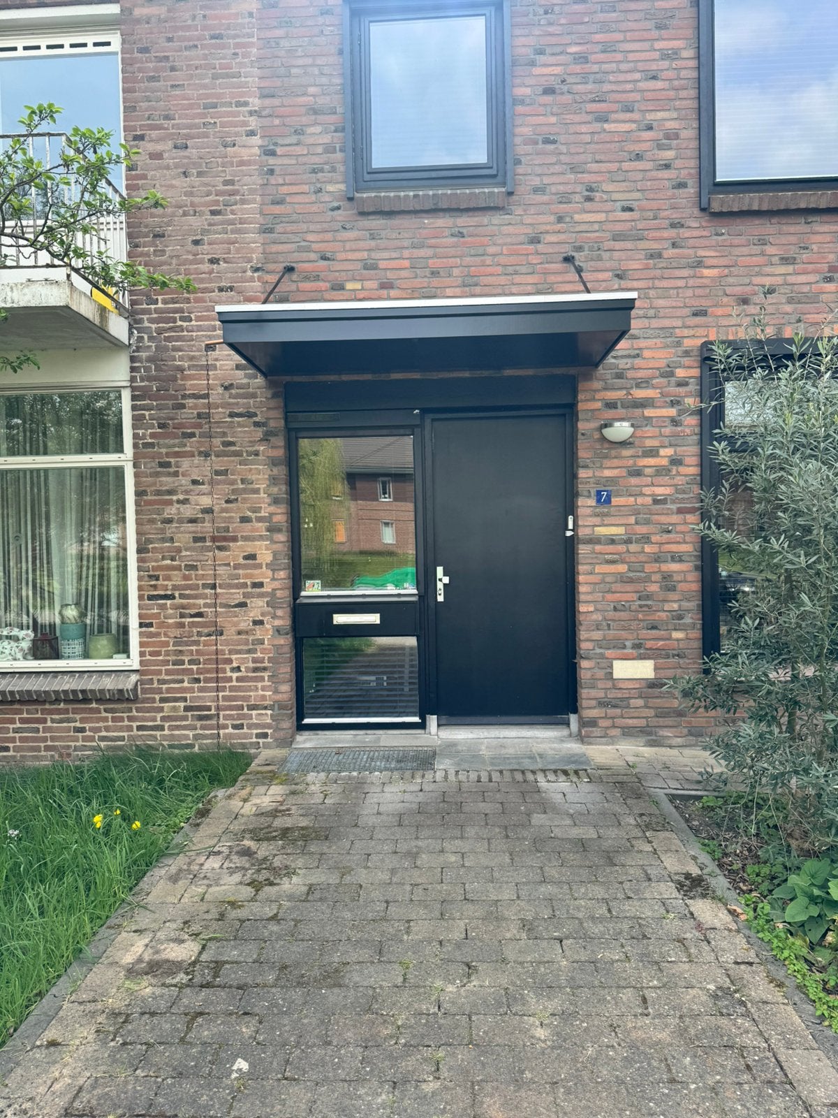 Deurluifel met zwarte trekstangen, Ophalen of Verzenden, Nieuw, Hout