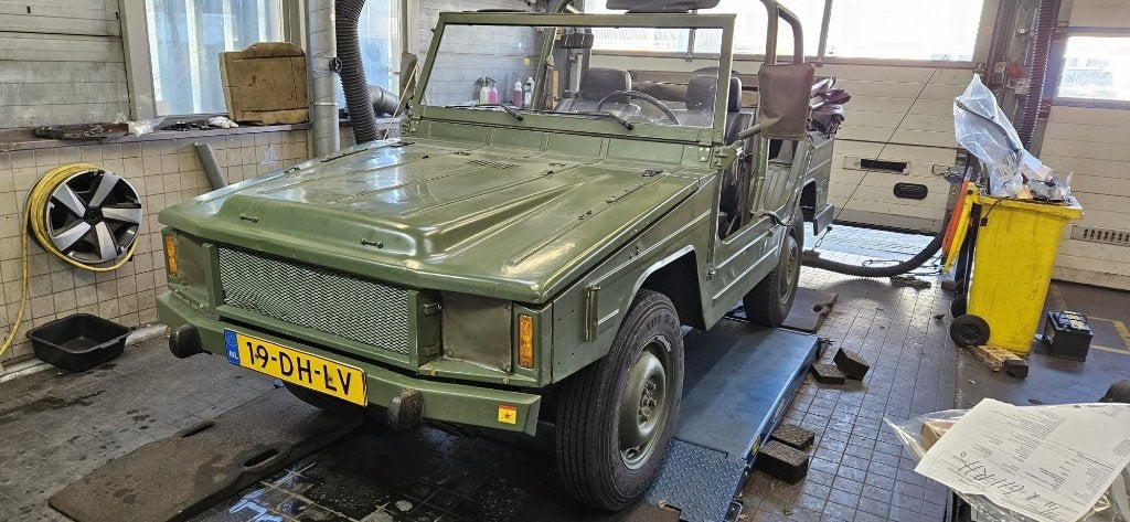Volkswagen Iltis 1981 Groen, 4 cilinders, Cabriolet, Handgeschakeld, Particulier