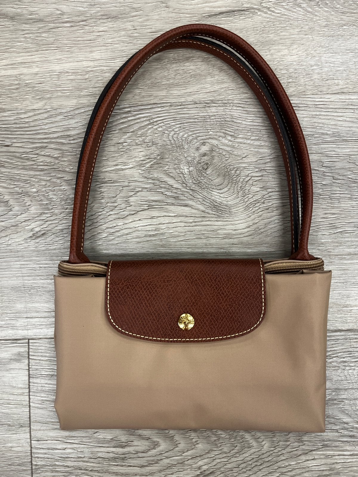 Longchamp shopper maar L nieuw, Ophalen of Verzenden, Nieuw, Beige, Shopper