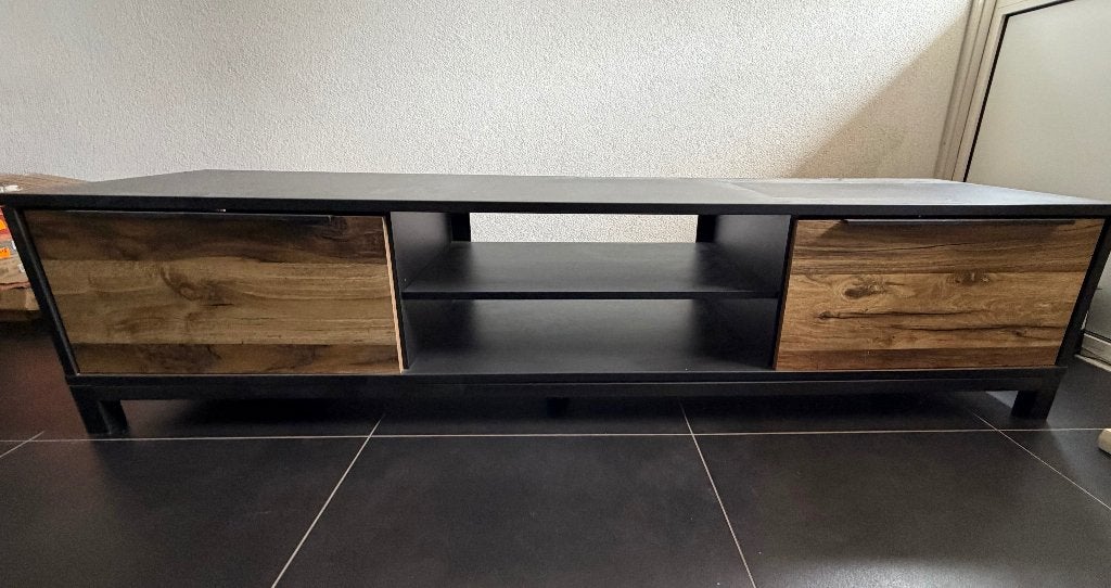Tv meubel te koop, Ophalen, Gebruikt, 150 tot 200 cm, Minder dan 100 cm