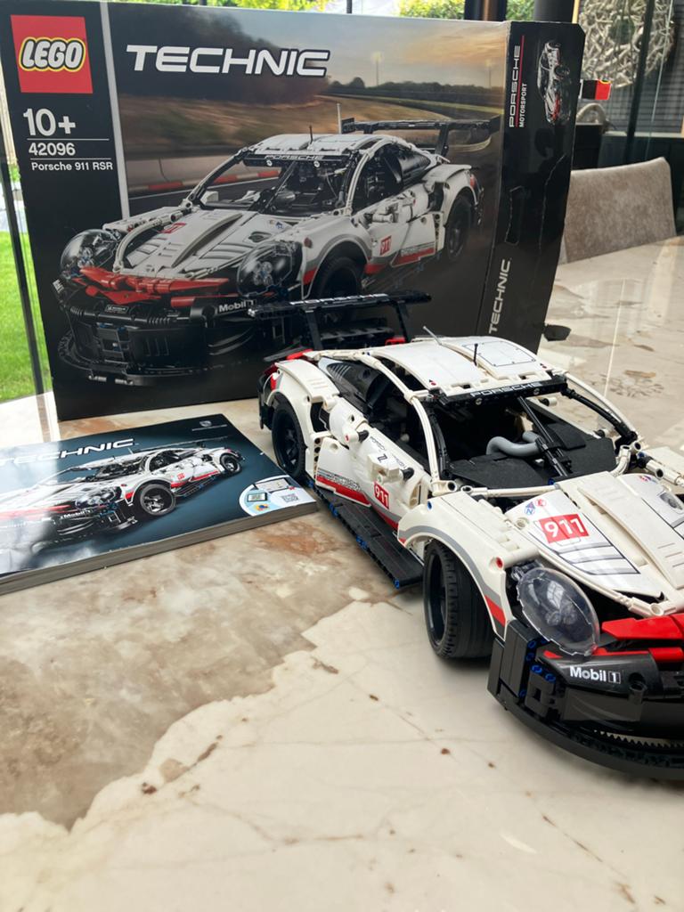 LEGO Technic Porsche 911 RSR (42096), Ophalen, Zo goed als nieuw, Overige merken