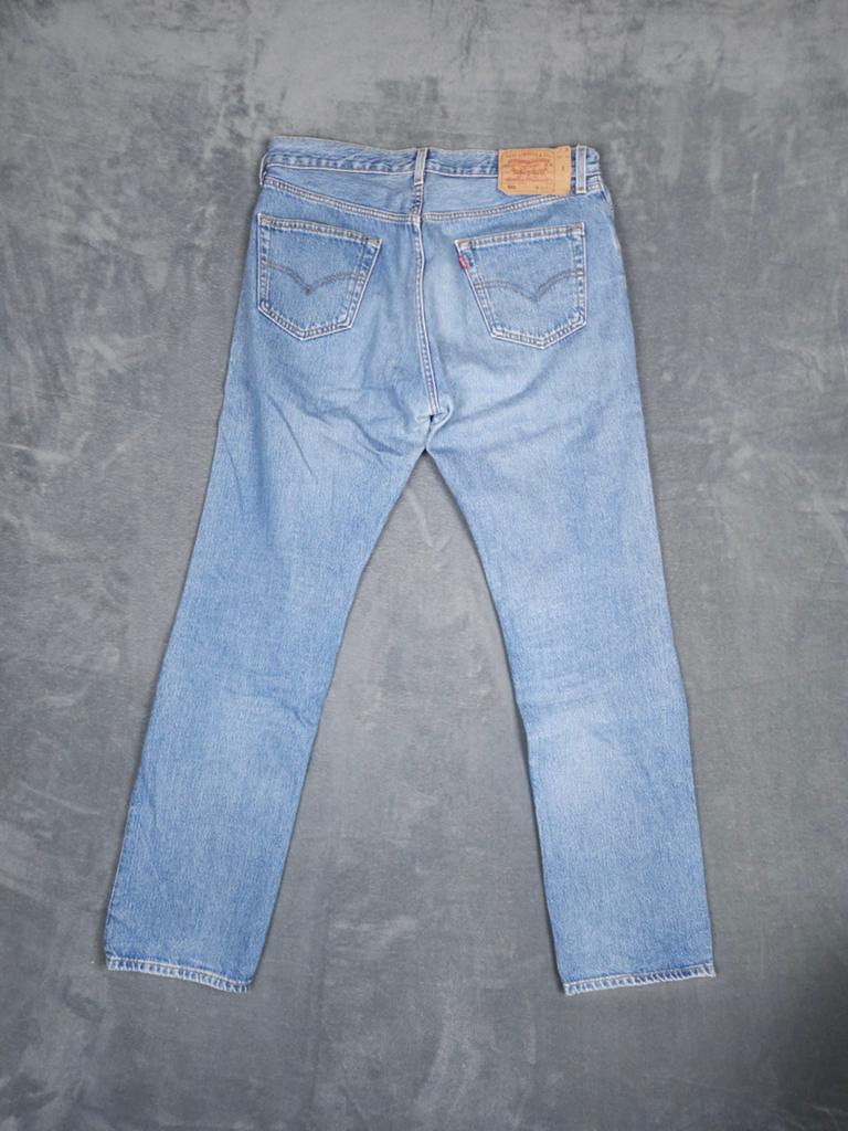Levis Broek 501 W36 L34 Blauw Jeans., W36 - W38 (confectie 52/54), Blauw, ., Ophalen of Verzenden