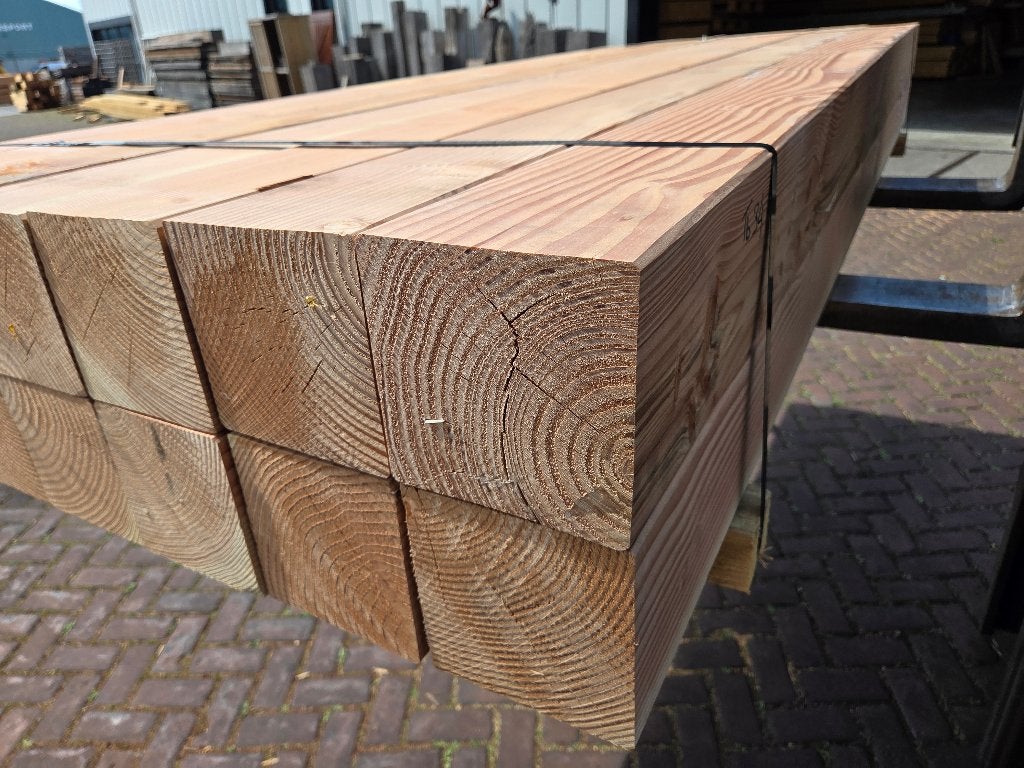 14 Douglas palen / balken -14x14 cm - 2.50 m lang - nr: TB34, Ophalen, Nieuw, 180 tot 250 cm, Overige typen