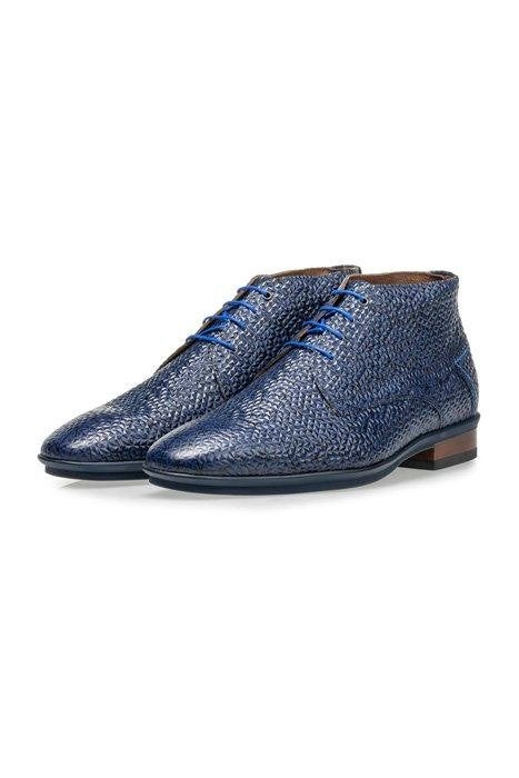 Floris van Bommel maat 8,5 H en 9 H herenschoenen, Blauw, Floris van Bommel, Nieuw, Ophalen of Verzenden