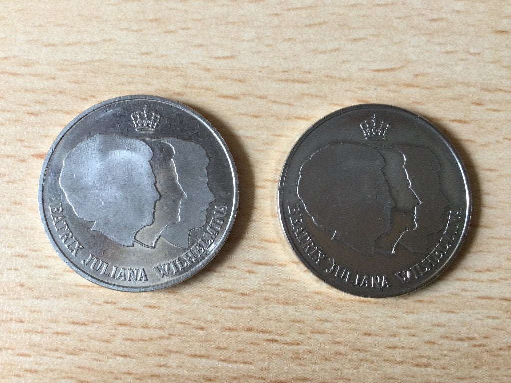 Munt / Penning Rabobank ( 2x), Postzegels en Munten, Penningen en Medailles, Overige materialen, Ophalen of Verzenden