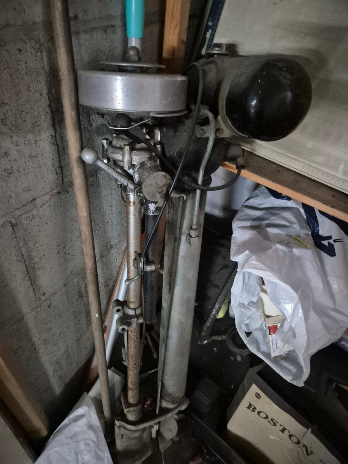 British Seagull 4pk buitenboordmotor, Ophalen, Gebruikt, Motor en Techniek, Zeilboot