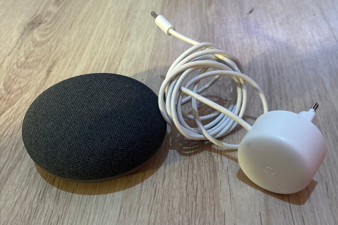 Google Nest Mini 2e generatie, Audio, Tv en Foto, Mediaspelers, Ophalen, Zo goed als nieuw