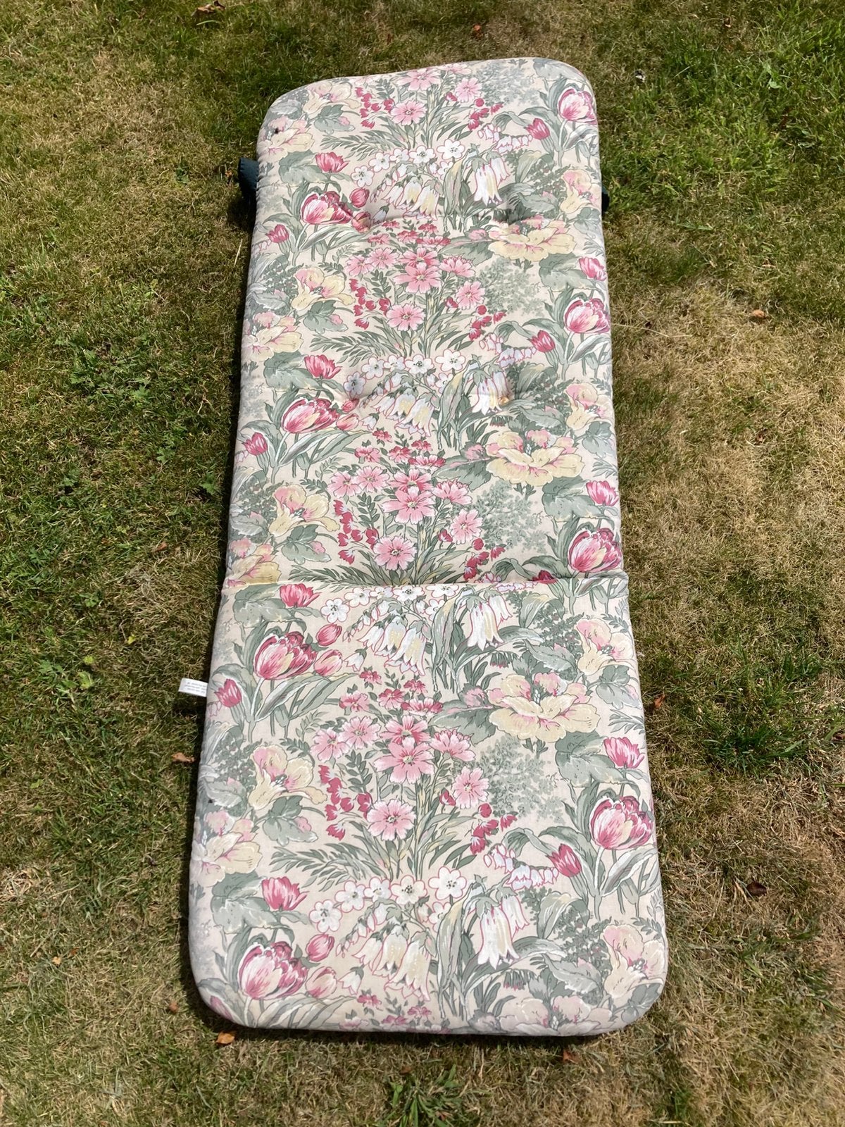 Tuinstoel kussen, bloem, Tuin en Terras, Tuinmeubel-accessoires, Ophalen of Verzenden, Gebruikt
