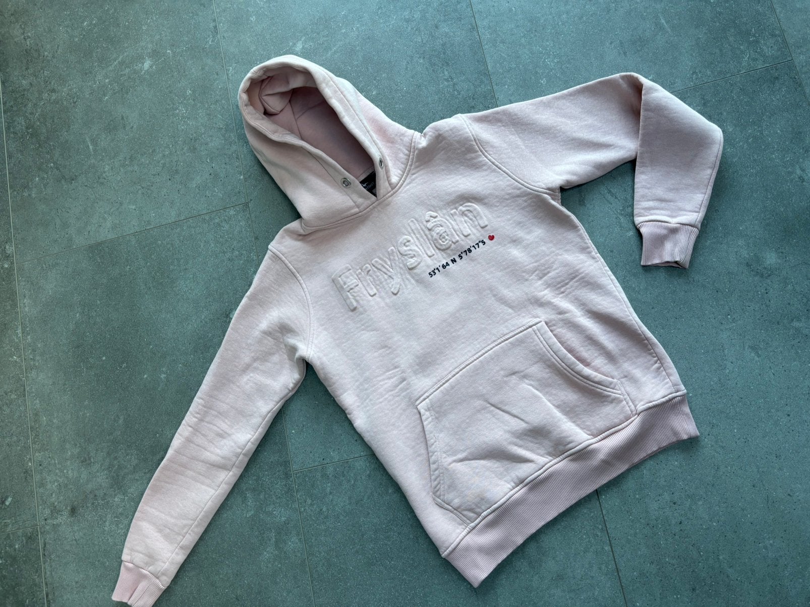 Fryslân hoodie lichtroze maat XS North Coast, Ophalen of Verzenden, Zo goed als nieuw, Maat 34 (XS) of kleiner, Roze