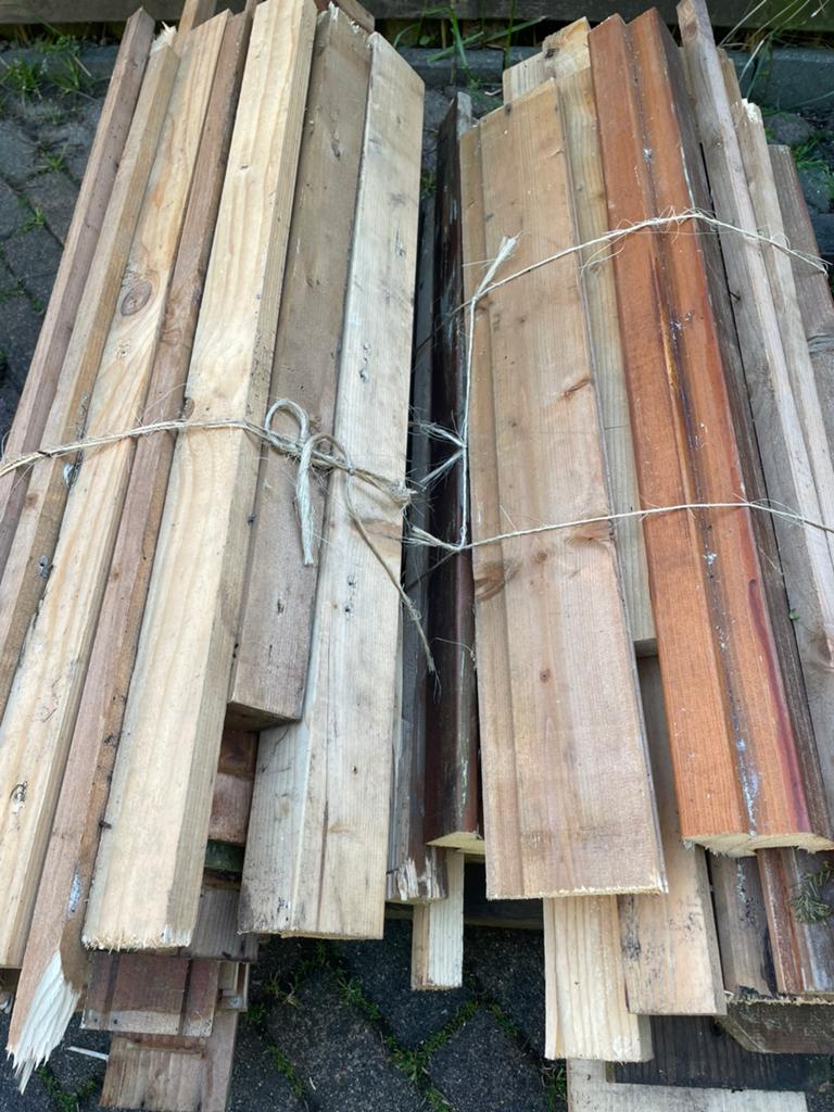 Gratis brandhout, Doe-het-zelf en Verbouw, Hout en Planken, Ophalen, Overige houtsoorten, Minder dan 200 cm, Pallet