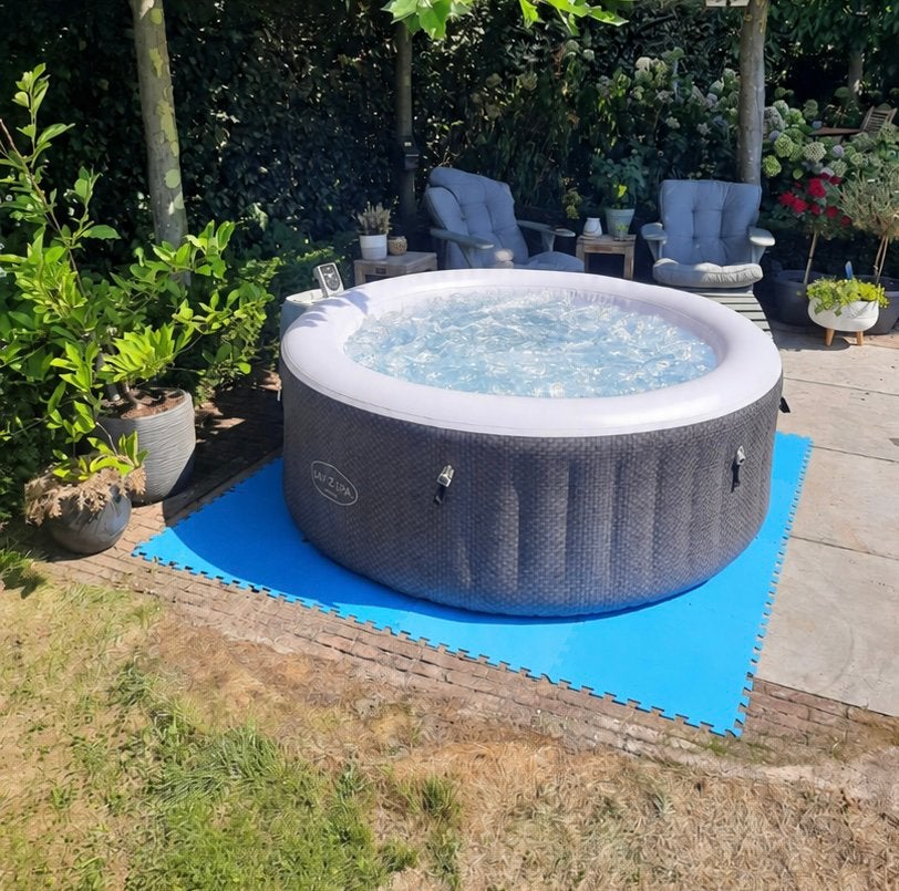 Bestway 4 persoons Spa Lay-Z-Spa Havana  120 AirJets, Ophalen, Zo goed als nieuw, Afdekzeil, Opblaasbaar