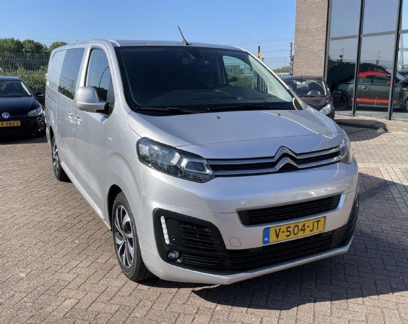 Citroen Jumpy 2.0 BlueHDI 120 Business XL DC Dubbel Cabine,, Auto's, Bestelauto's, Gebruikt, Euro 6, 4 cilinders, Citroën