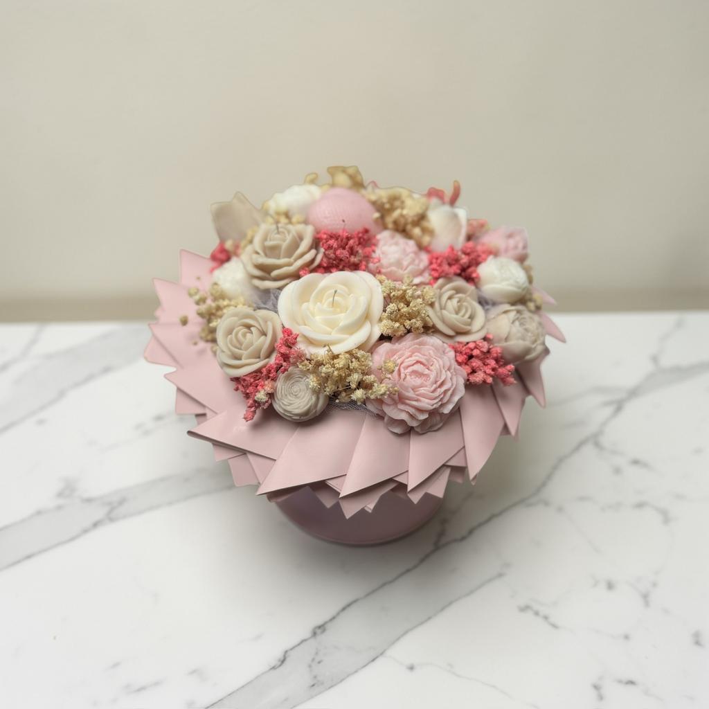 Kaarsen flowerbox, Overige materialen, Overige kleuren, Nieuw, Ophalen of Verzenden