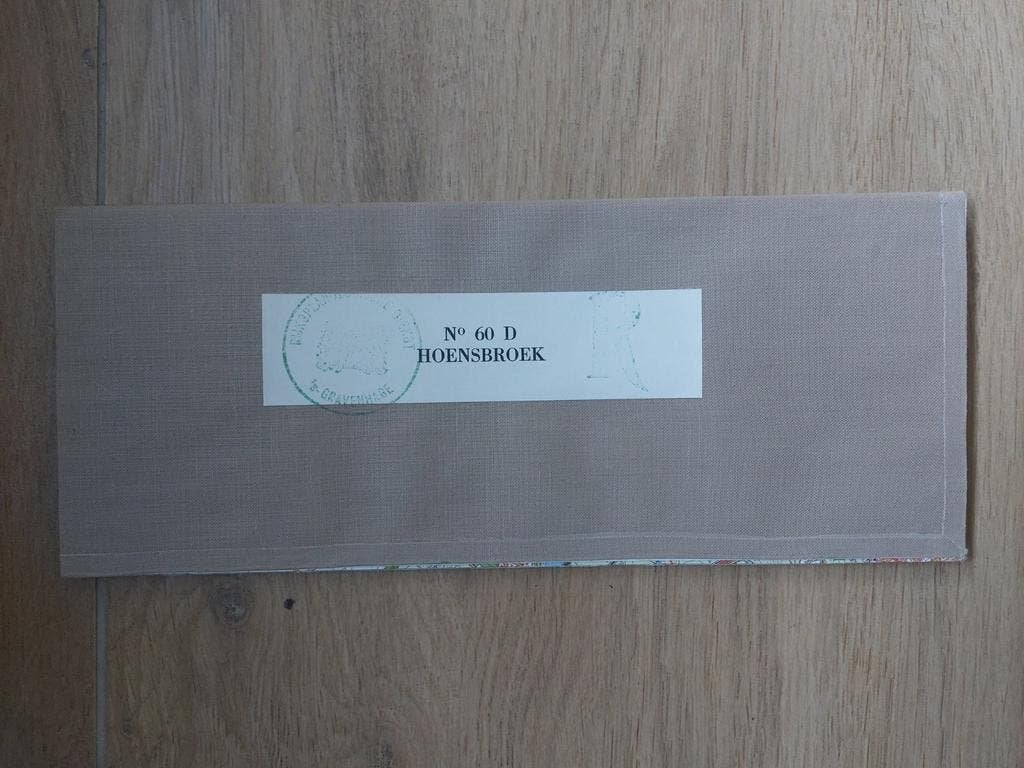 60D Hoensbroek Sittard Gangelt Brunssum Stafkaart uit 1968, Boeken, Atlassen en Landkaarten, Topografische Dienst Nederland, Ophalen of Verzenden