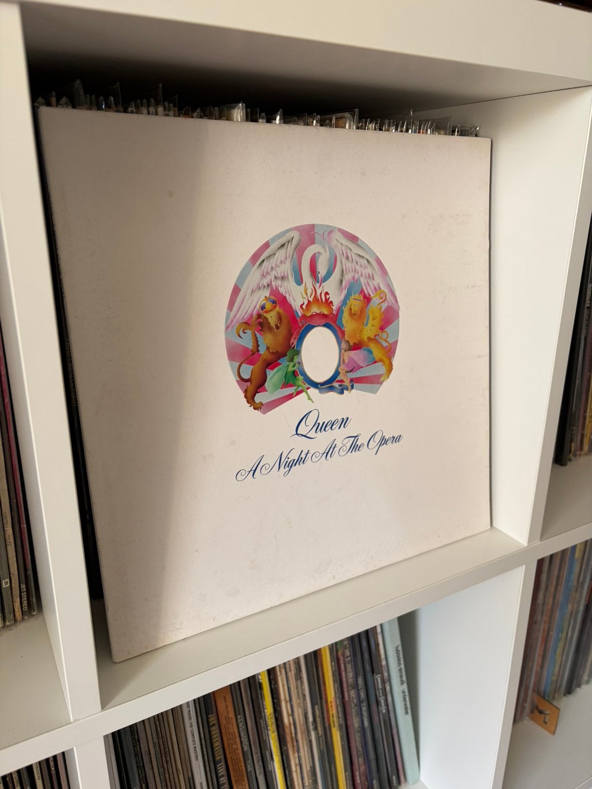 Queen - A Night At The Opera vinyl, Cd's en Dvd's, Ophalen of Verzenden, Zo goed als nieuw, Overige formaten, Poprock