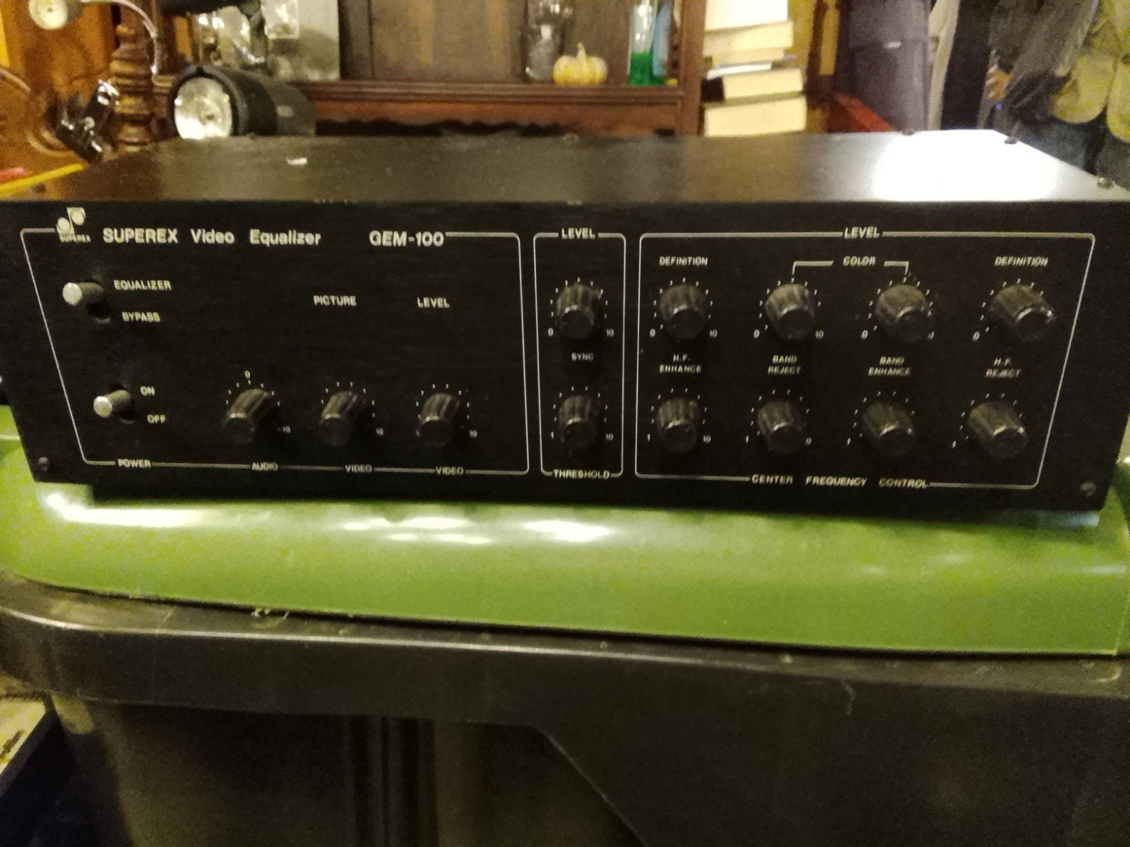 Superex Video Equalizer QEM-100 - Vintage Video Processor, Overige merken, Ophalen of Verzenden, Onbekend@superex.com, Minder dan 60 watt