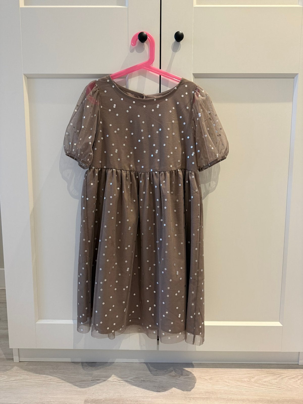 Jurk meisjes maat 128 cm, Kinderen en Baby's, Kinderkleding | Maat 128, Ophalen of Verzenden, Zo goed als nieuw, Meisje, Jurk of Rok
