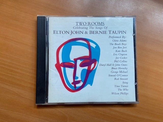 Elton John & Bernie Taupin - Two Rooms, Inclusief boekje, Gebruikt, Pop, Ophalen of Verzenden