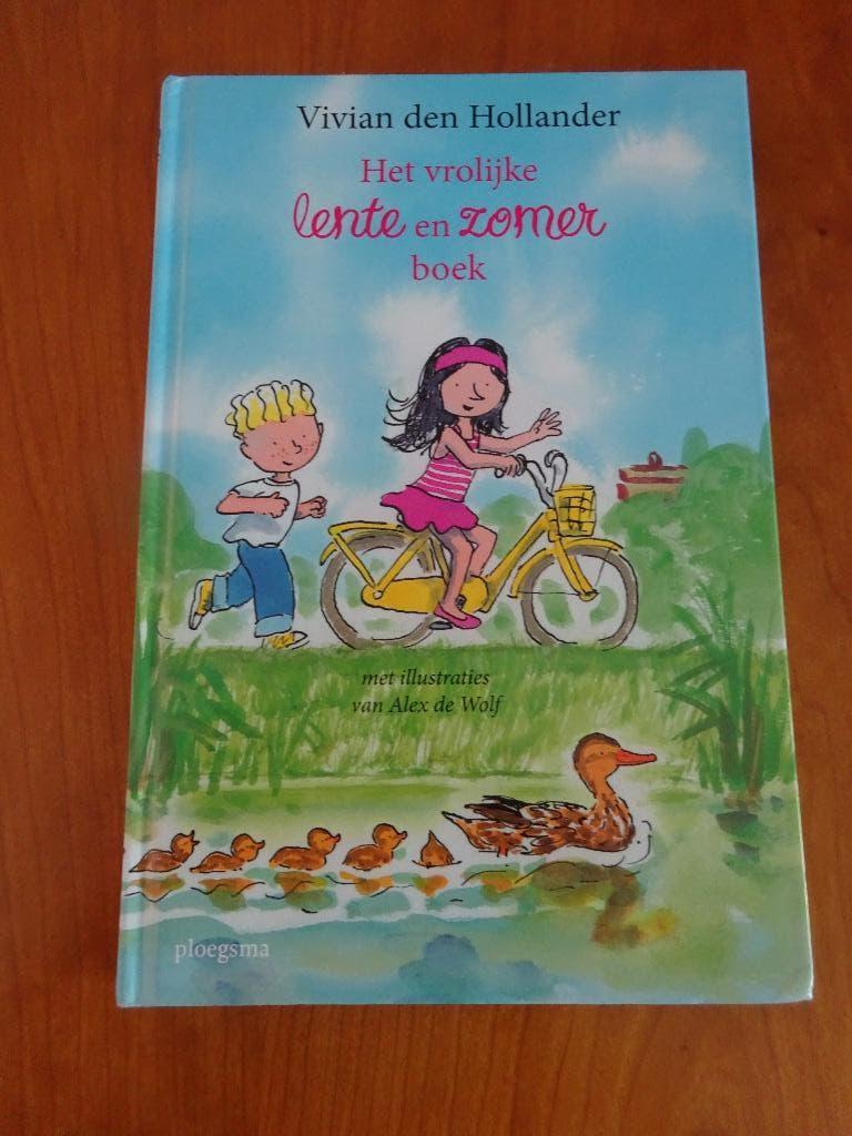 Vivian Den Hollander : Het vrolijke lente en zomer boek, Boeken, Ophalen, Fictie algemeen, Jongen of Meisje, Zo goed als nieuw