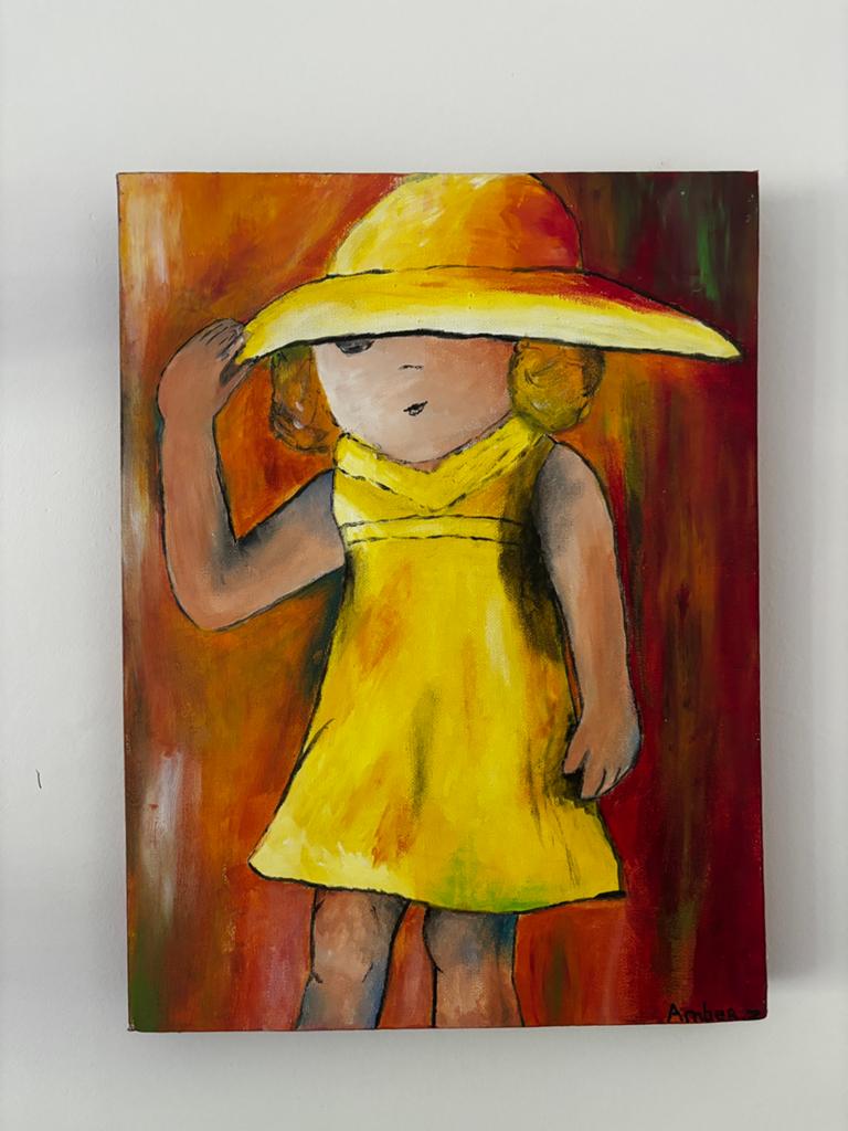 Handgemaakt canvas schilderij, Antiek en Kunst, Kunst | Schilderijen | Modern, Ophalen of Verzenden