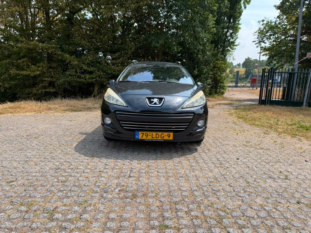 Peugeot 207 1.6 16V PANO SW APK TOT 31-7-2027, Voorwielaandrijving, 4 cilinders, Zwart, Origineel Nederlands