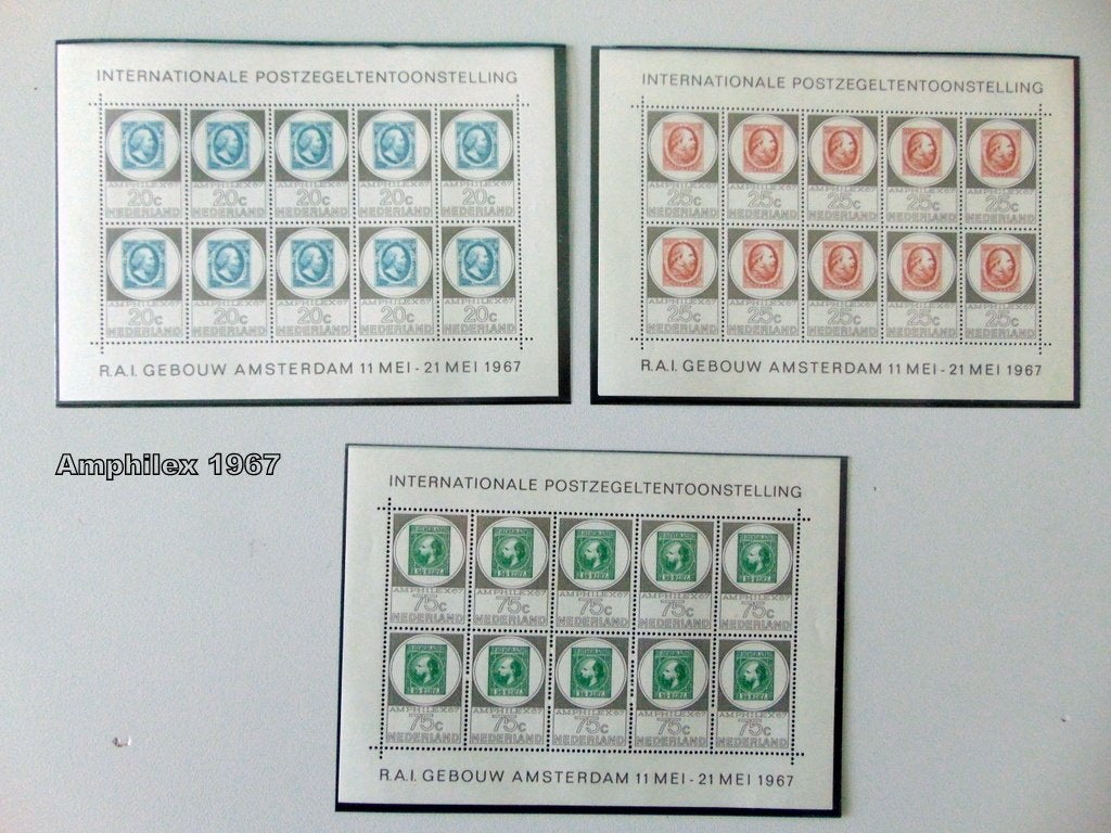 Amphilex velletjes postfris, Verzenden, Na 1940, Postfris