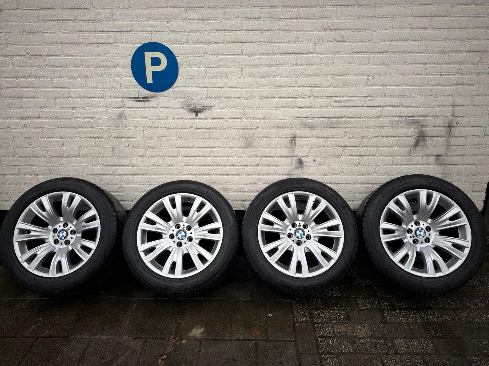 BMW X5 F15/E70 19 inch breedset zomerwielen Goodyear, Auto-onderdelen, Banden en Velgen, Gebruikt, Banden en Velgen, Terreinwagen