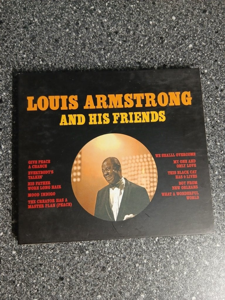CD LOUIS ARMSTRONG AND HIS FRIENDS, Ophalen of Verzenden, Gebruikt, Jazz, Digipak