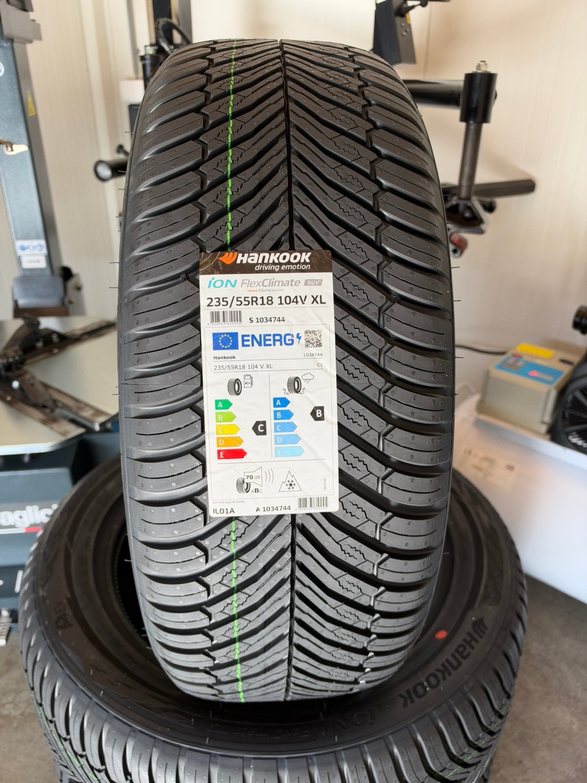 235 55 18 Hankook All Season 235/55 R18 + Gratis Montage, 235/55 R18 104V, 18 inch, Hankook, Nieuw