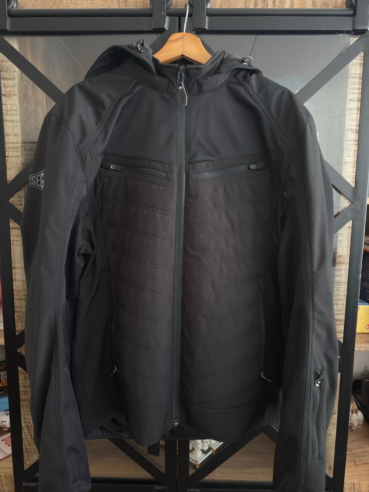 Segura doorwaai jas - weinig gebruikt, Motoren, Kleding | Motorkleding, Ophalen of Verzenden, Tweedehands, Heren, Jas | textiel