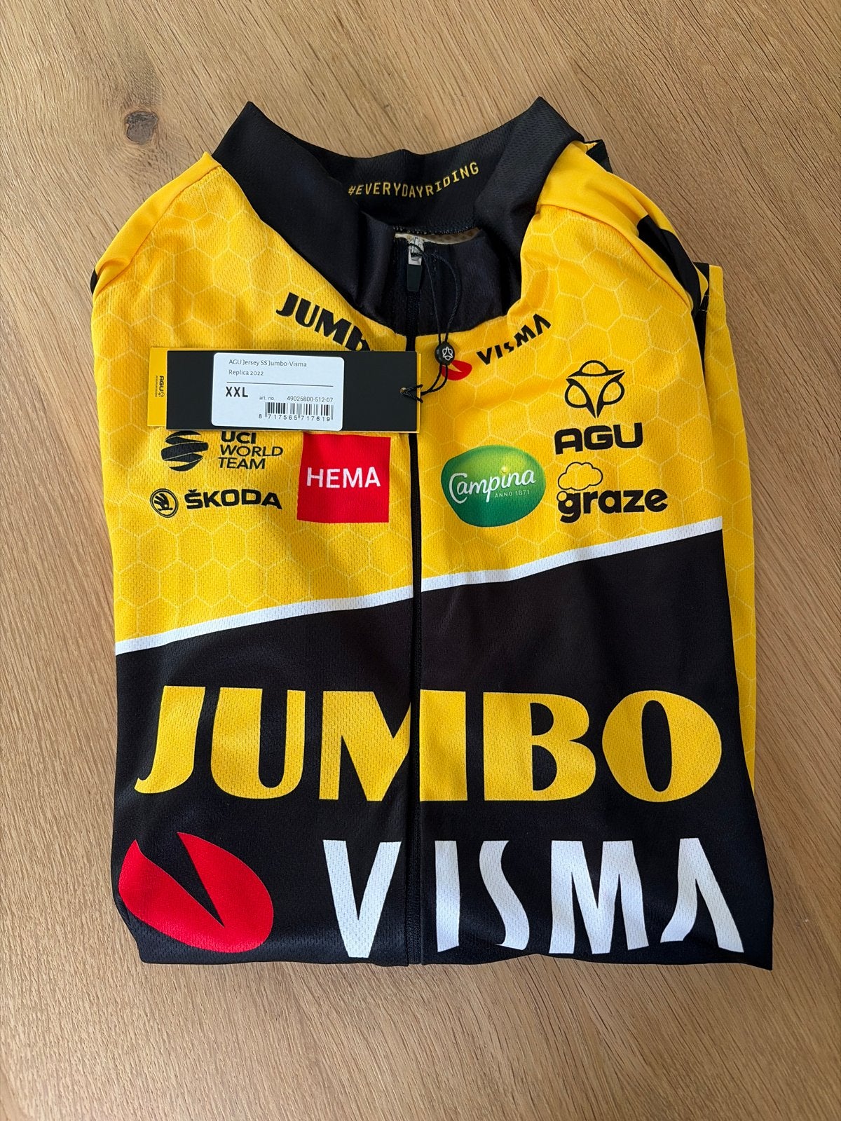 Jumbo Visma Wielershirt - Nieuw met kaartjes, Nieuw, Ophalen of Verzenden, Bovenkleding, Heren