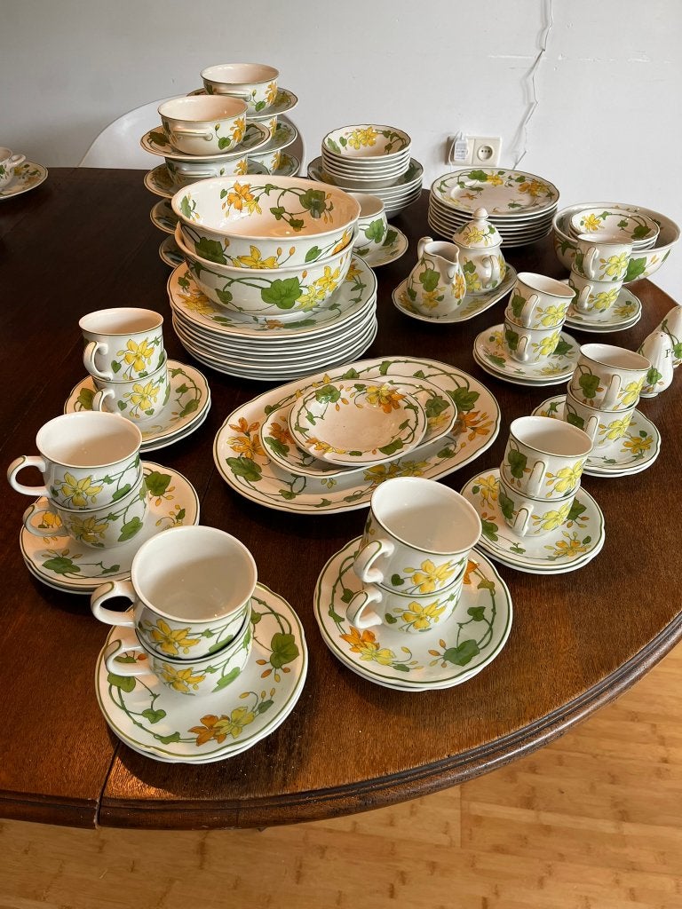 Villeroy & Boch 'Geranium' servies, Ophalen, Gebruikt, Villeroy & Boch, Overige stijlen