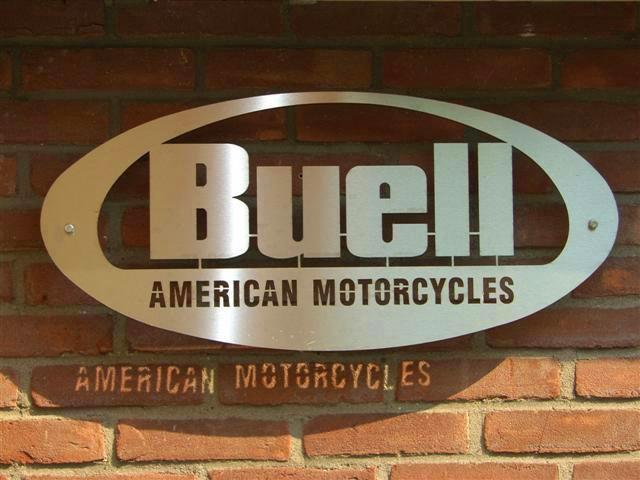 Uniek Buell en HD RVS logo, Ophalen of Verzenden, Nieuw