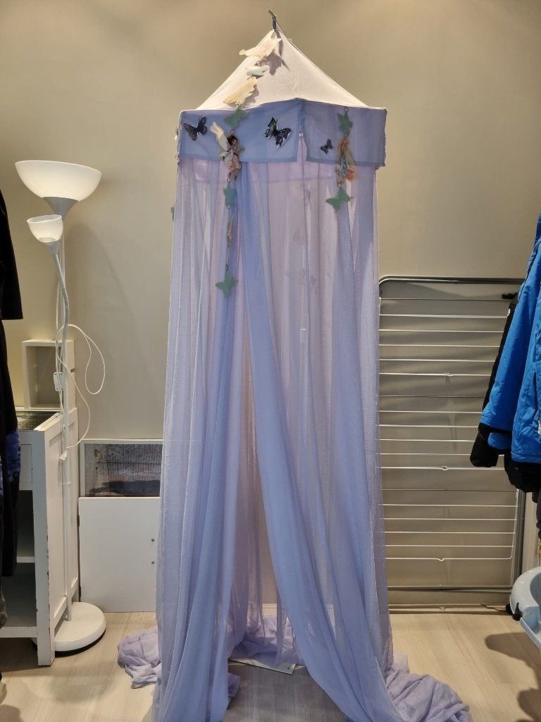 Lavendel kleur klamboe, Ophalen of Verzenden, Gebruikt, Klamboe