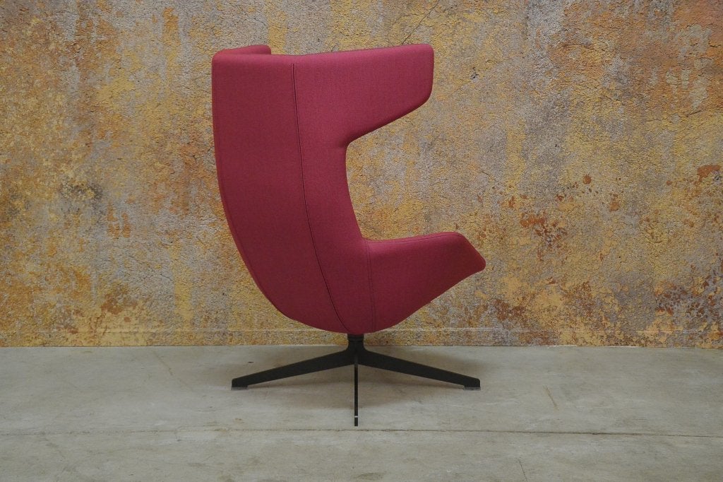 ZGANieuw Moroso Take a Line for a Walk design fauteuil, Moroso, 75 tot 100 cm, Ophalen of Verzenden, Zo goed als nieuw