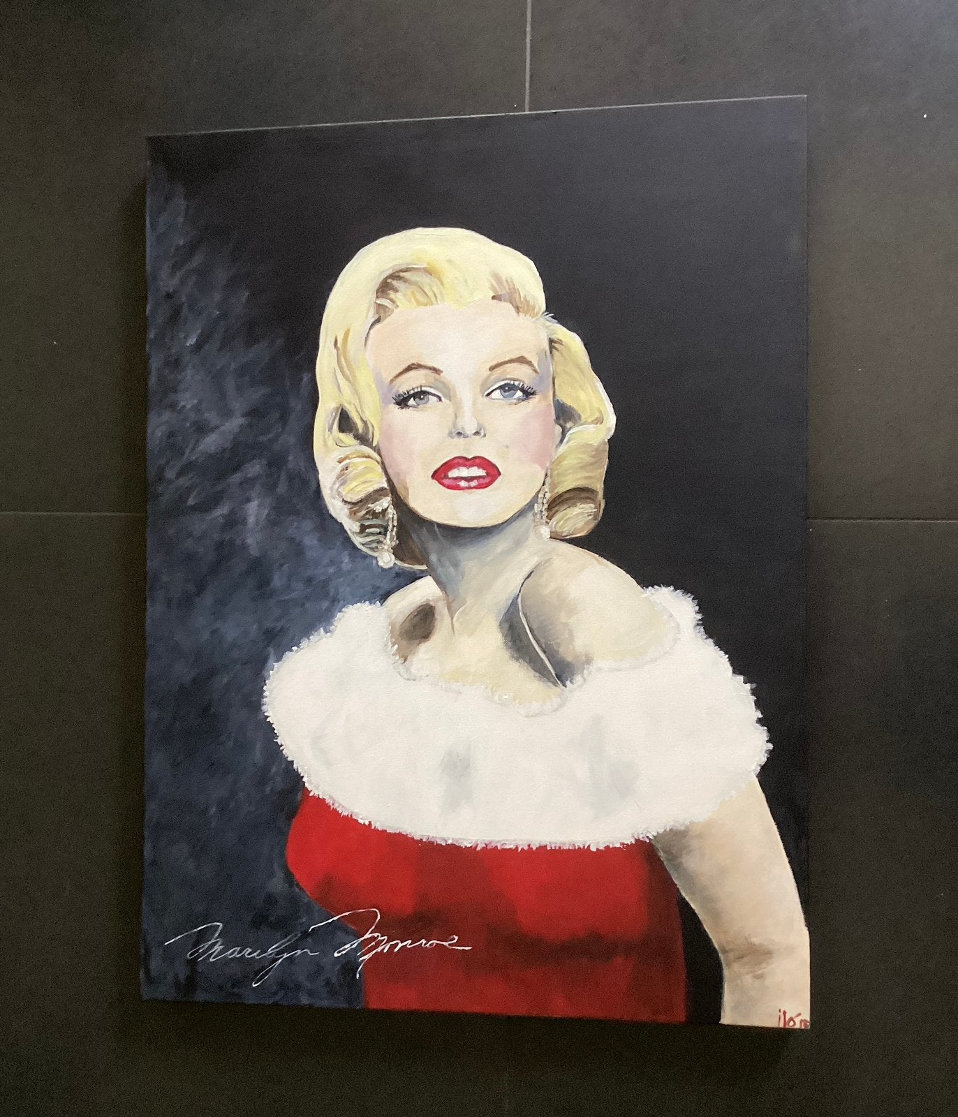 Schilderij Marilyn Monroe eye catcher 60x80, Antiek en Kunst, Ophalen
