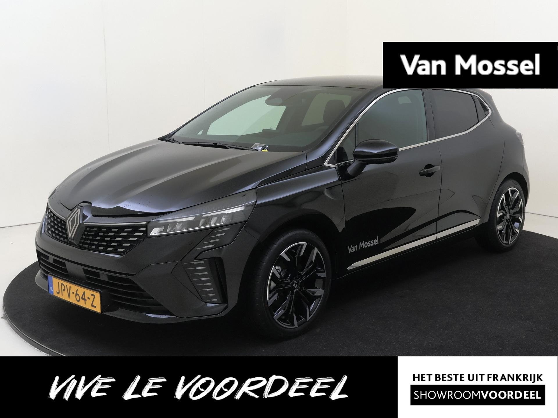 Renault Clio 1.6 E-Tech Full Hybrid 145 techno | Stoelverwar, Automatische klimaatregeling, Euro 6, Leder en Stof, Bedrijf