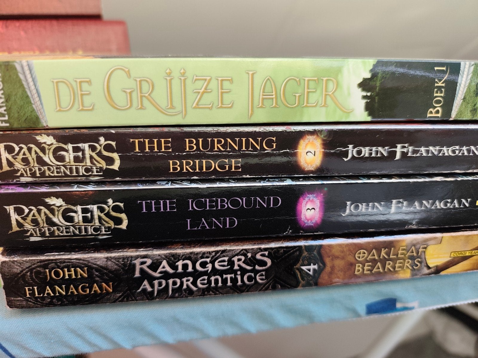 De Grijze Jager & Ranger's Apprentice Boekenreeks, Ophalen of Verzenden, Gelezen, John Flanagan
