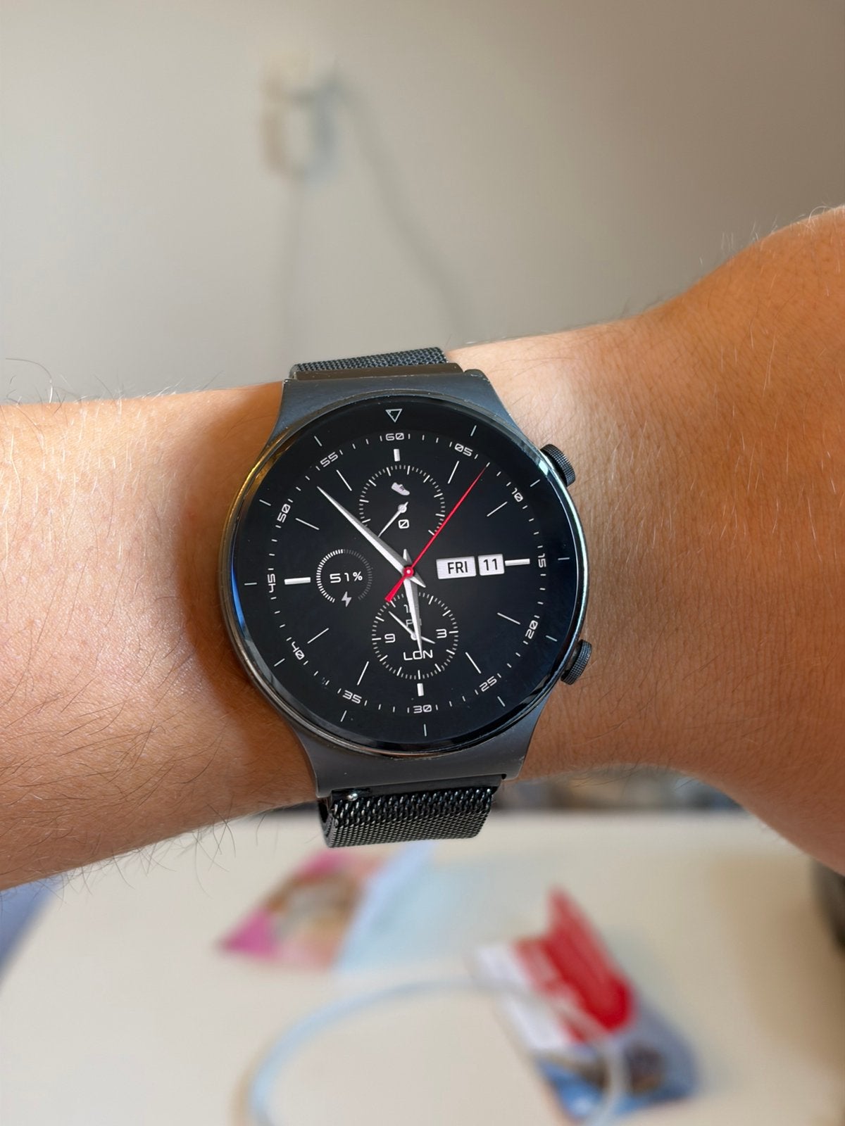 Huawei watch GT2 Pro, Polshorloge, Zo goed als nieuw, Ophalen, Overige merken