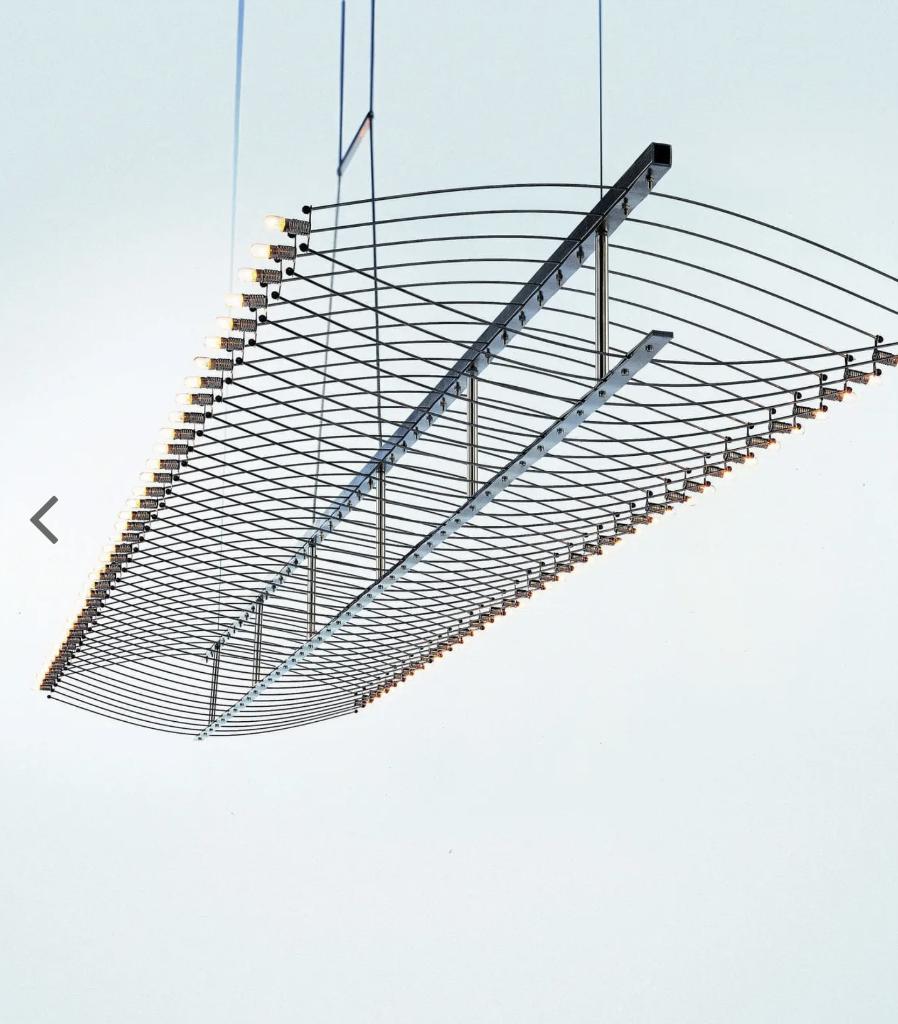 IZGS Quasar Collection Fieltebek hanglamp lamp design, Ophalen, Zo goed als nieuw, Nvt, Minder dan 50 cm