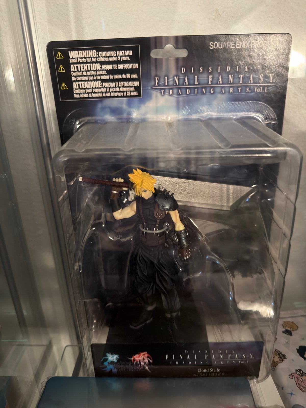Final Fantasy Cloud Strife Trading Arts Vol.1 Figuur, Ophalen of Verzenden, Nieuw