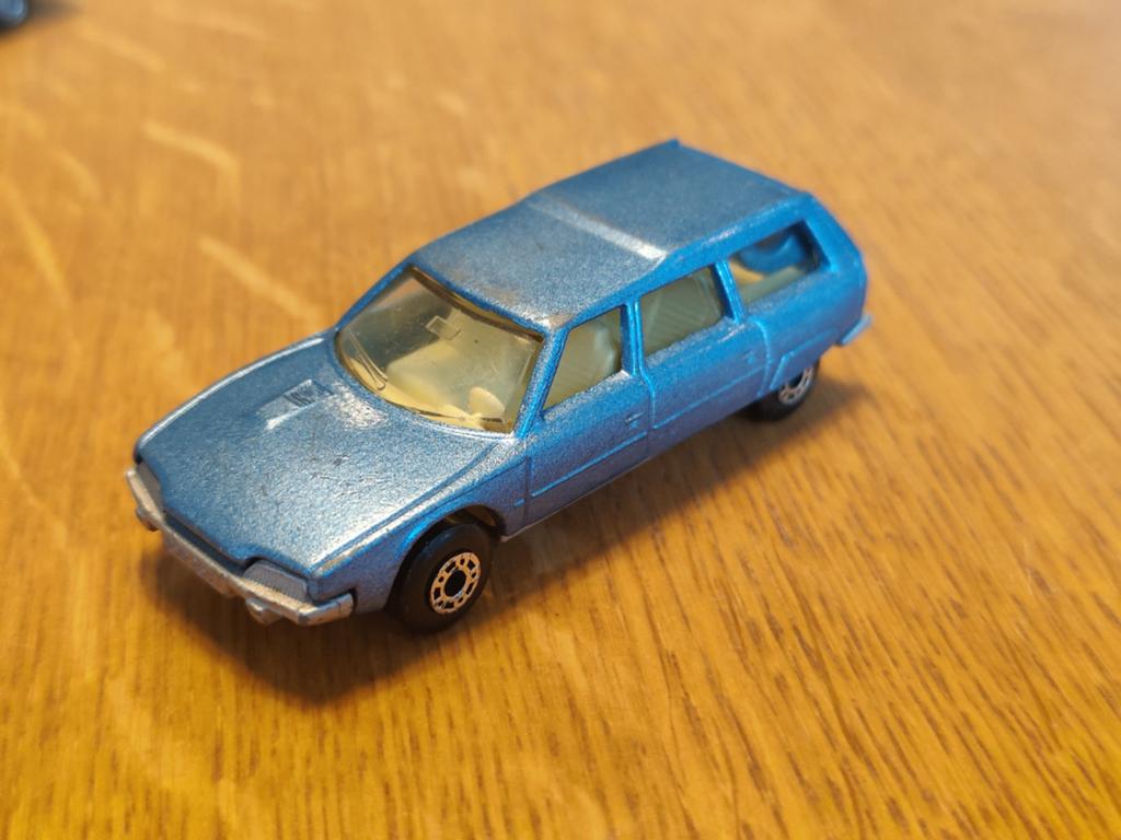 Matchbox Citroen CX BLAUW, Ophalen of Verzenden, Zo goed als nieuw, Auto